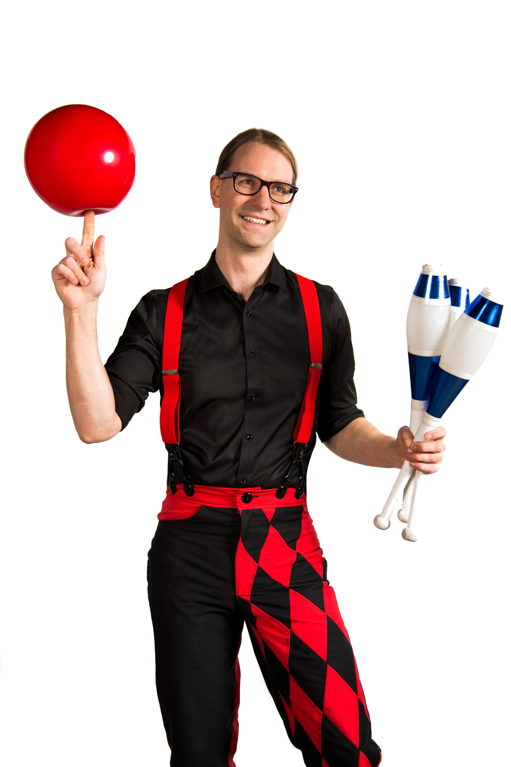 Peter Brunette Juggler - Headshot Old